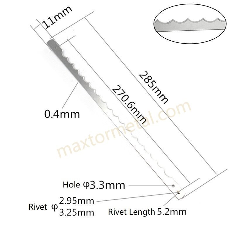 285mm Bread Slicing Blades