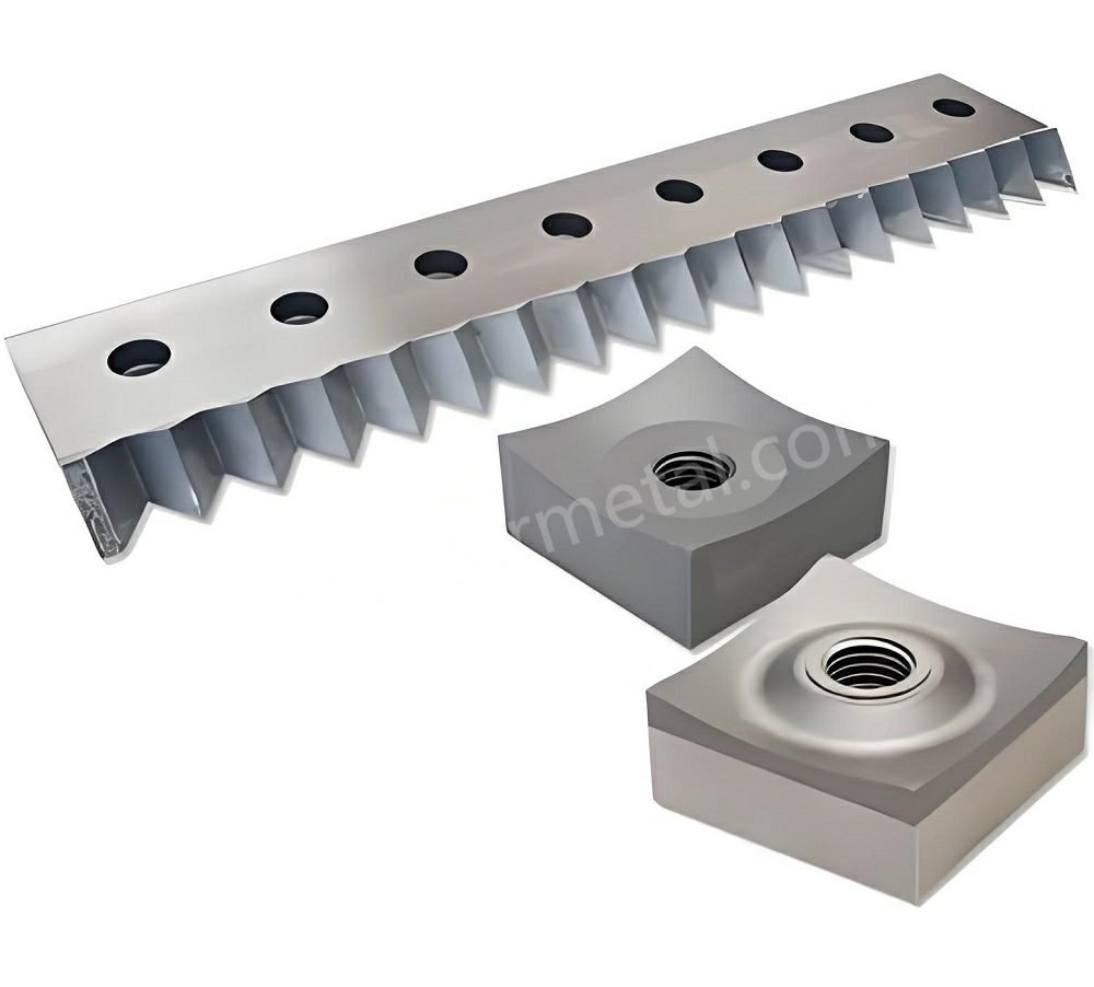 single shaft shredder bladesRustproofing Mechanical Blades