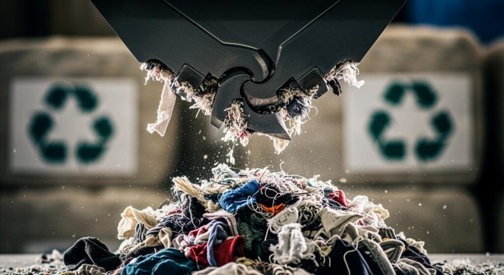Il Ruolo delle Lame per Trituratori Tessili nel Riciclo