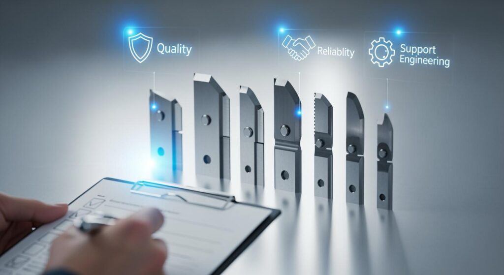 10 Factores Clave a Considerar al Elegir un Proveedor de Cuchillas de Corte Rotativas