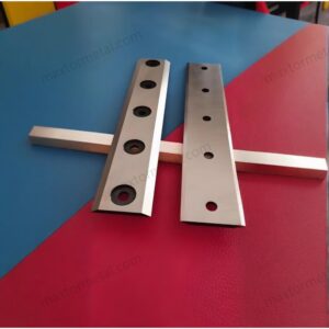 Heavy Duty HSS Inlay Wood Chipper Blade resistant to impact and contaminants