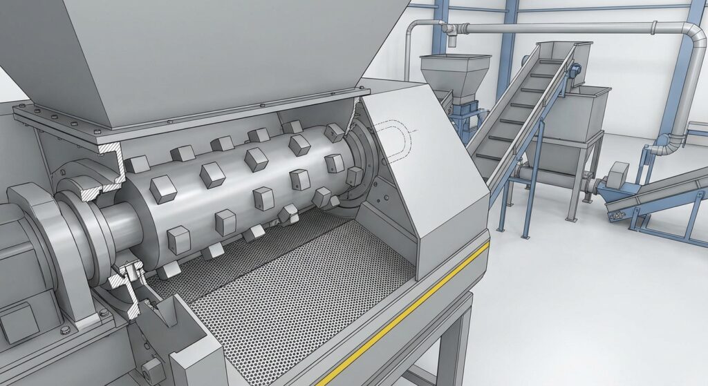 shredder Recycling blades