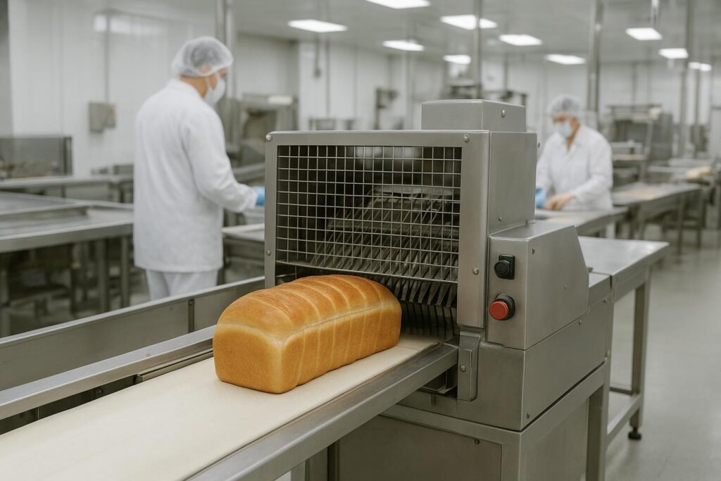 Food grade bread slicer blades