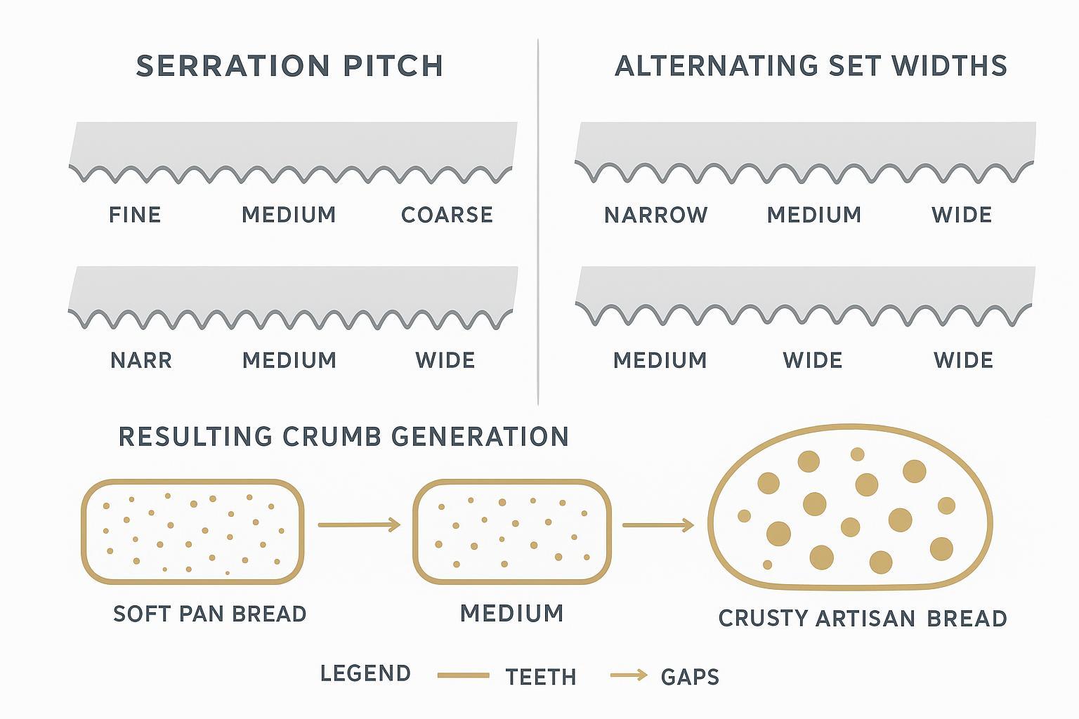 A simplified diagram showing coated vs uncoated blade surfaces with adhesion and friction arrows, plus Ra scale