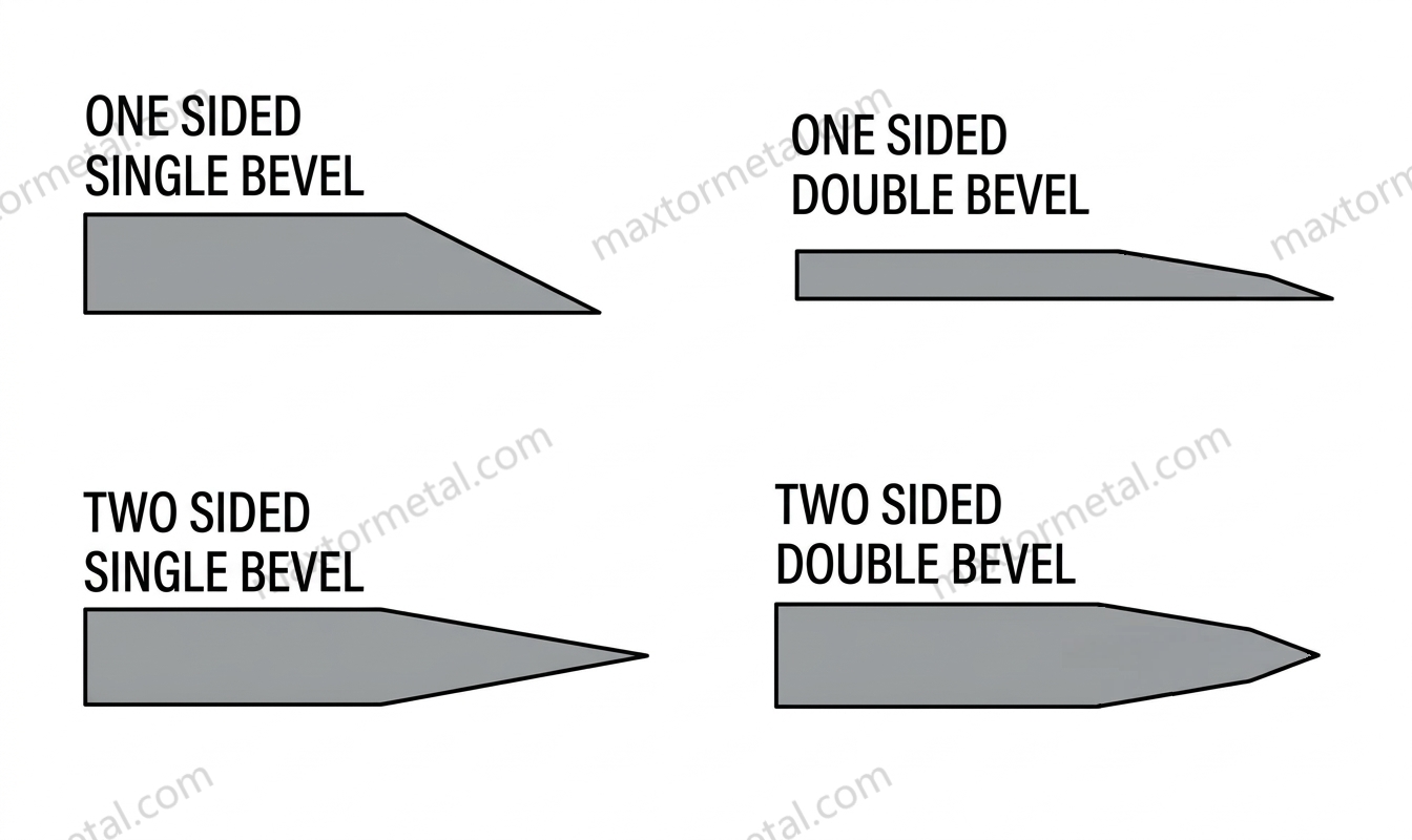 KnifeBlade-bevel-types