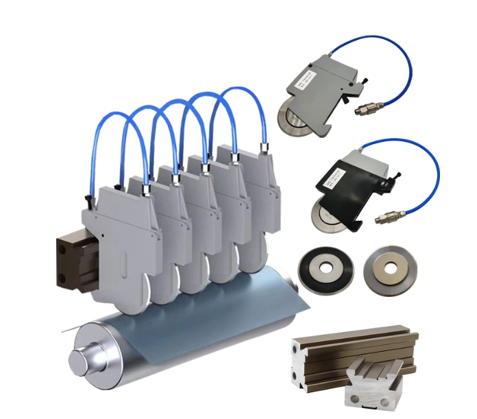 Spring-Loaded Setup for Zero-Clearance Shear Slitting