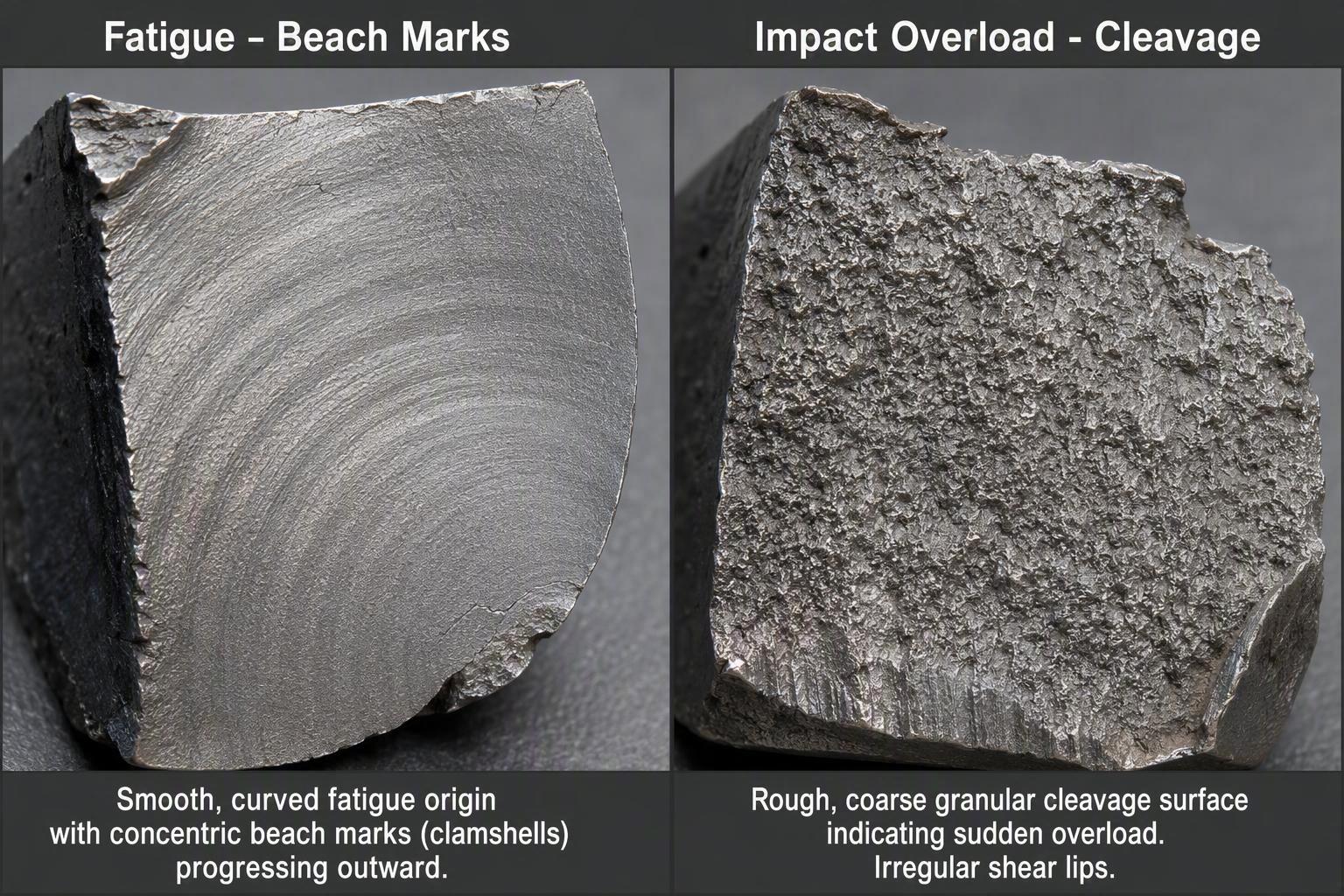 Shear blade edge chipping root cause